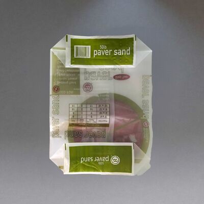 품질  Labyrinth breathable Heavy Duty PE Valve Bags with Center Seam for 50LB 22.7kg Paver Sand 공장