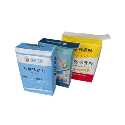 비어 있는 봅프 포대는 가방을 패키징하는 최저 인쇄된 PP 밸브를 차단합니다