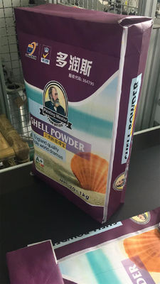 25KG 40KG 50KG PP에 의하여 길쌈되는 시멘트 부대 구획 바닥 벨브 부대