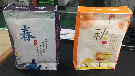 광고 스타 봅프는 PP 포대 가소성 시멘트 블록 최저 백 40KG 50KG를 적층했습니다