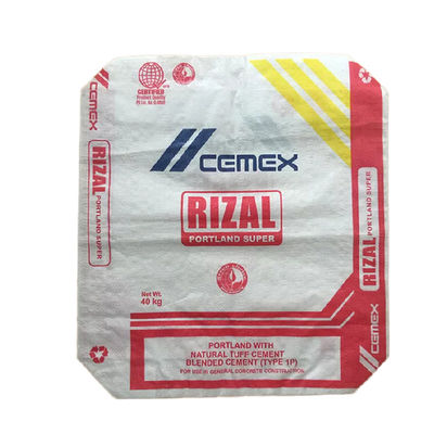 뜨거운 매각 25KG 40KG 50KG 광고 별 가방 PP 블록 최저 백 시멘트 밸브 가방 시멘트 봉투