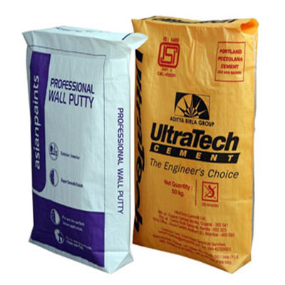 가방 20KG 40KG 50KG PP 블록 푸트판 가방을 패키징하는 비어 있는 시멘트