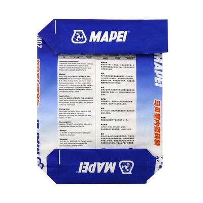 블록 최저 PP 우븐 밸부 가방 20 킬로그램 25 킬로그램 40 킬로그램 50 킬로그램 가소성 시멘트 봉지