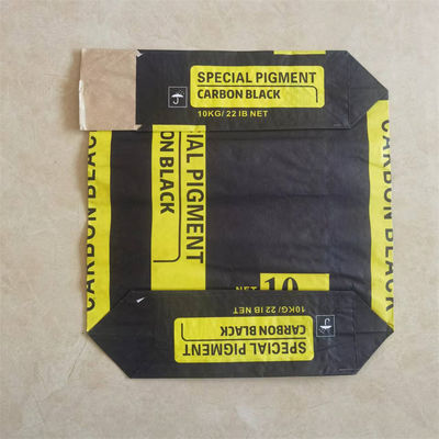 90gsm 3 층 포장 봉지 50 킬로그램 크라프트지 종이 조각 시멘트 자루 ISO14001을 맞추어주세요