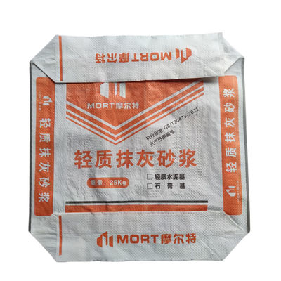 중량 PP 래미네이트 바닥 밸브 시멘트 가방 50Kg PP 밸브 가방 작은 시멘트 바닥 블록