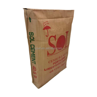 25Kg PP 밸브 가방 100kg 50 25 시멘트 폴리프로필렌 가방