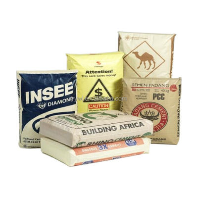 자폐 건축물 포장 밸브 포장과 함께 PP 시멘트 가방