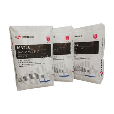 25kg 50kg 환경 친화적 직물 비어있는 시멘트 플라스틱 시멘트 가방