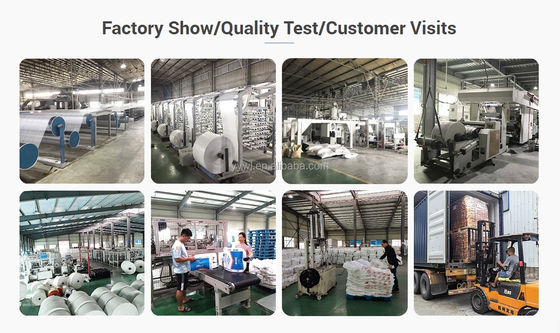 시멘트 포장 봉지 AD STAR KON Pp Holcim을 위한 직물 시멘트 봉지 25kg ~ 50kg