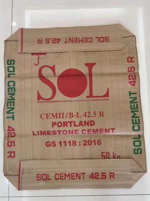 25KG 40KG 50KG PP 직물 가방 시멘트 가방 빈 시멘트 가방 PP 밸브 가방