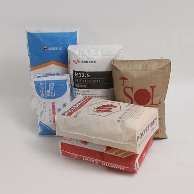 시멘트 빈 PP 밸브 봉지 블록 바닥 25 KG 40 KG 50 KG