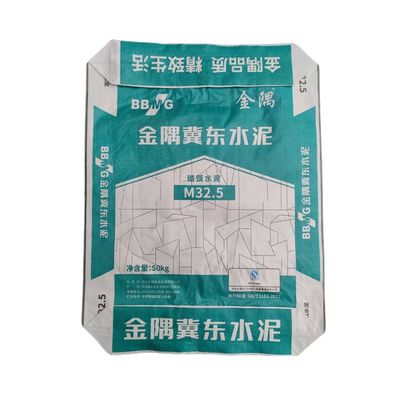 Saco De Cimento PP 직물 밸브 시멘트 봉지 20Kg 25Kg 40Kg 50Kg