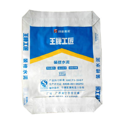재활용 할 수 있는 맞춤형 밀터 PP 시멘트 가방 시멘트 40kg 공장
