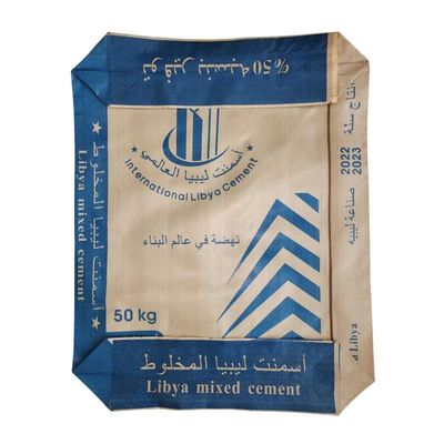 50x64x11cm 85GSM ((65GSM+20GSM) 시멘트 건축물 채용용용 플라스틱 포장 봉지