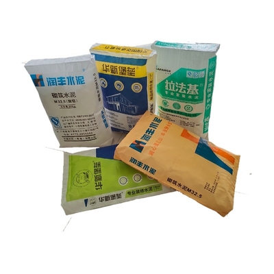 80GSM PP 직물 시멘트 밸브 가방 20-50kg 사용자 정의