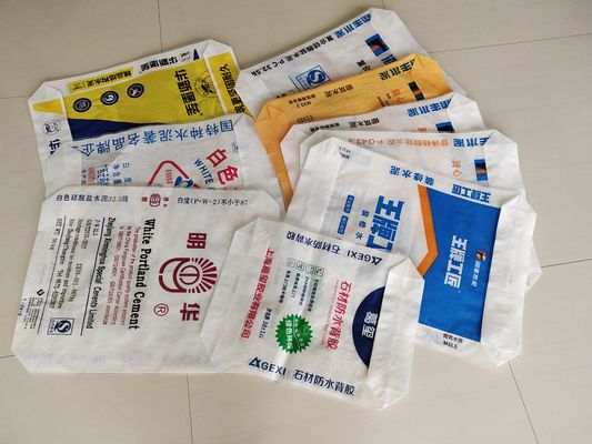 80GSM PP 밸브 시멘트 봉지 laminated 다색 인쇄 20-50kg
