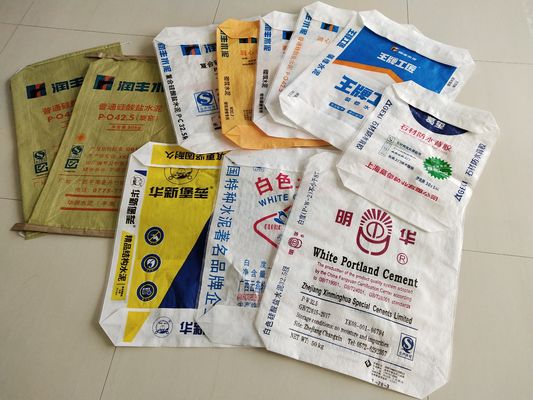 80GSM PP 밸브 시멘트 봉지 laminated 다색 인쇄 20-50kg