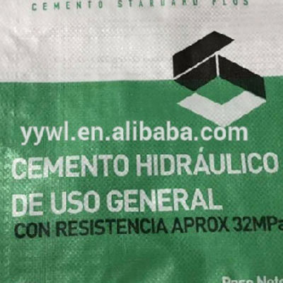 PP 직물 밸브 시멘트 봉지 25KG 50KG 습기 방지 ISO9001