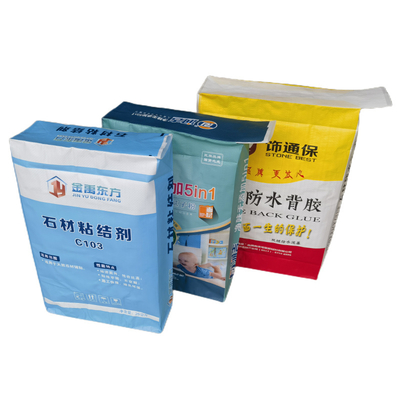 BOPP 인쇄 PP 짠 시멘트 가방 20KG 25KG 방습
