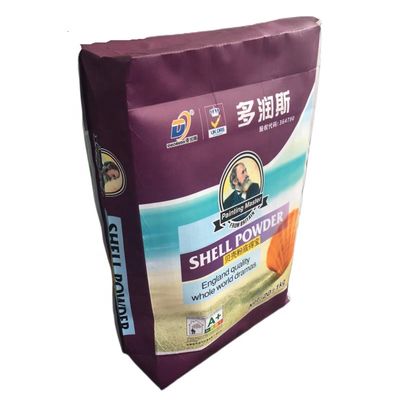 25kg PP 밸브 시멘트 백 (BOPP 인쇄)