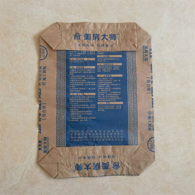 2층 90GSM 종이 밸브 봉지 20kg 25kg 30kg 40kg 밀터