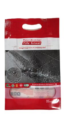 1kg 2kg 타일 줄눈 포장 백 BOPA 라미네이트 PE 파우치 다이컷 핸들 포함