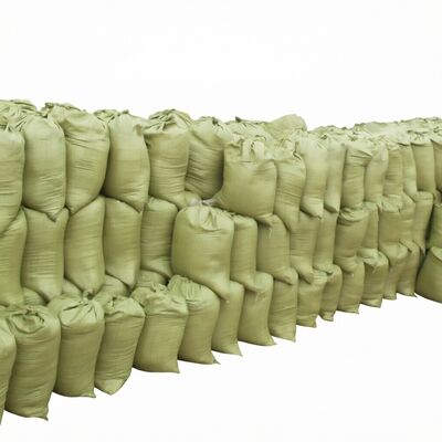 UV 방지 모래 자루 50LB 25kg 50kg PP 직조 자루 (모래 및 농업 건설용)