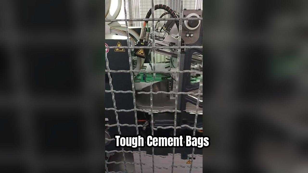AD Star PPW Laminated 50kg Cement Bag Square Bottom Coated Plastic Woven Valve Bag